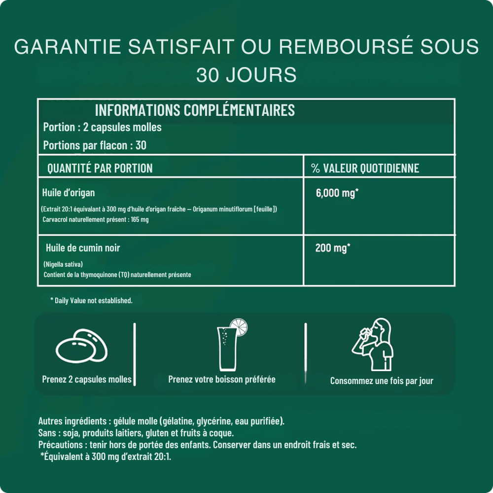 MySkin Orega+ - Cure naturelle pour l’immunité et la digestion